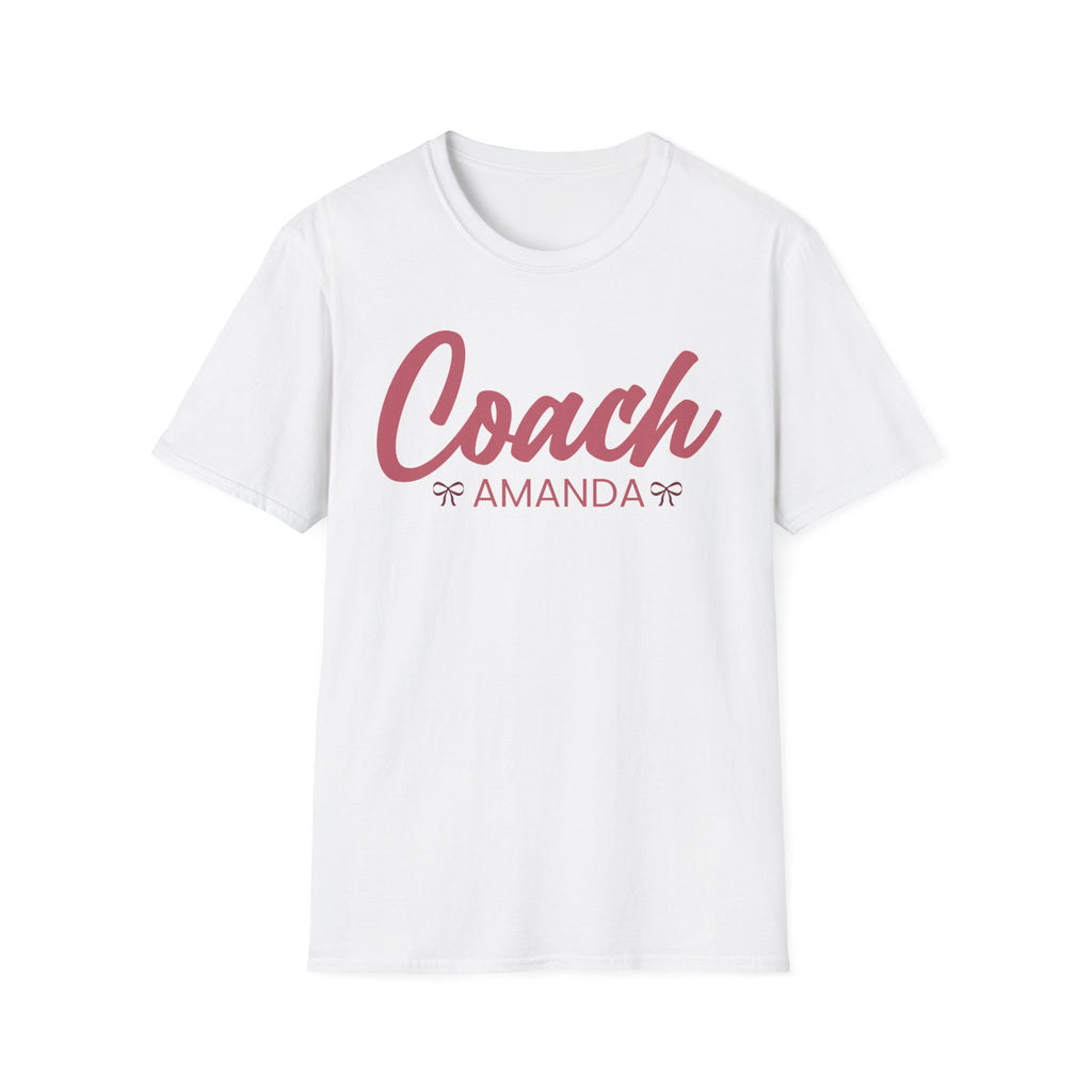 Coach Personalized T-Shirt - Custom Name Gift for Her