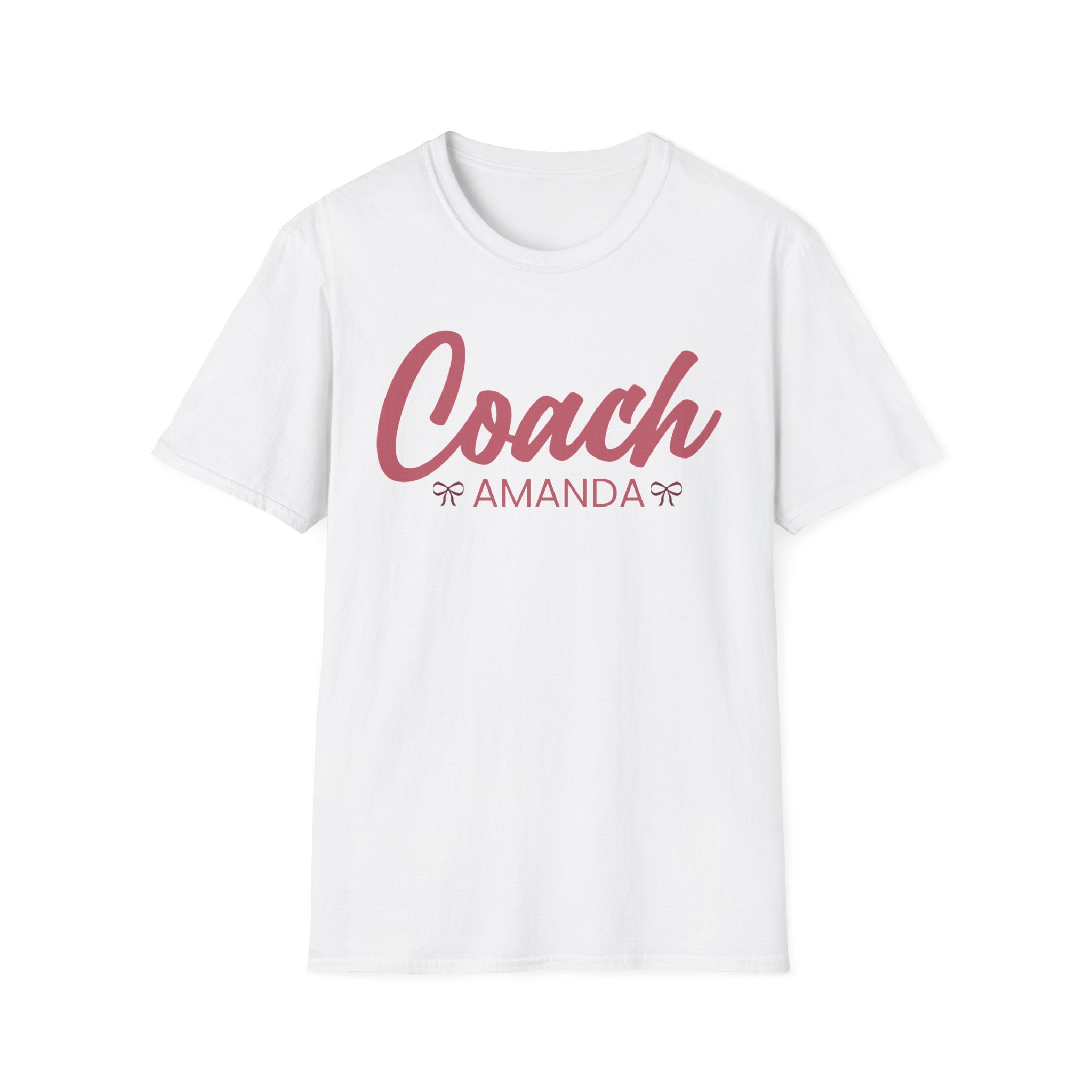 Coach Personalized T-Shirt - Custom Name Gift for Her