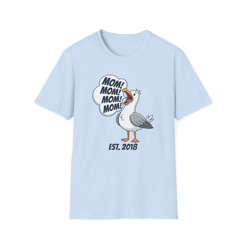 Mom Mom Mom Mom Personalized T-Shirt - Custom Name Funny Gift for Mom