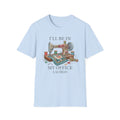 I'll Be in My Office personalized t-shirt sewing design — custom name gift for her