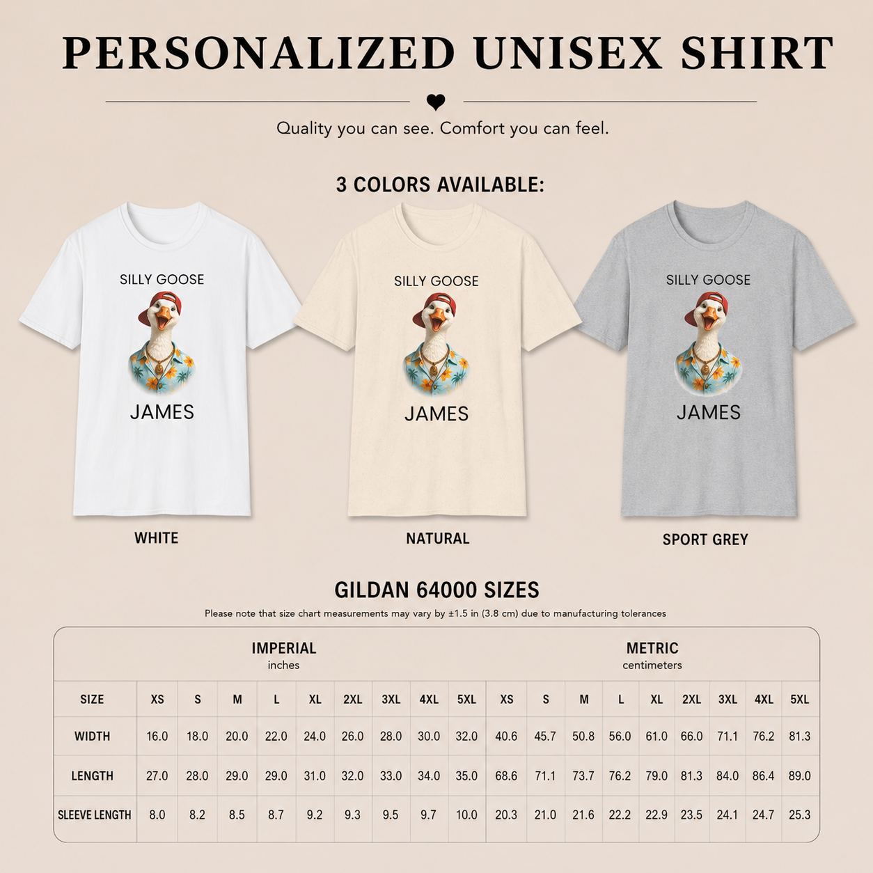 Silly Goose t-shirt grey variant — personalized funny cruise vacation shirt for him